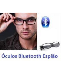 Kit espião Ponto eletrônico Ouvido com óculos bluetooth espião e microfone