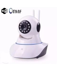 Camera Ip Wireless Sem Fio Wifi Hd 2 Antenas Infra red com Detector de Mov