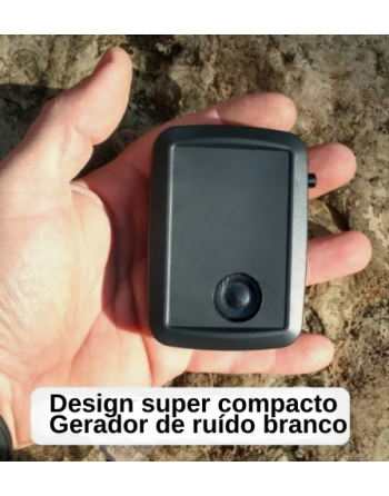 Silent Shield – Protetor de Conversas com Gerador de Ruído Branco Portátil