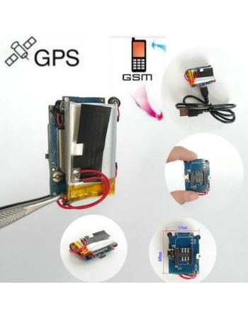 Mini escuta DIY ambiental GSM sem fios áudio e localizador GPS
