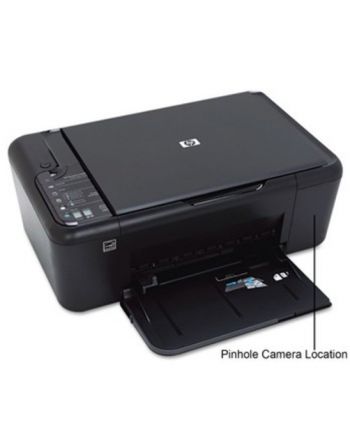 Impressora HP com Micro Câmera escondida / DVR e monitoramento remoto via Wi-Fi