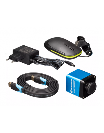 BRESSER MikroCam mini Full HD HDMI: Câmera de Microscópio com Conexão Direta HDMI