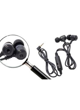 Fone de Ouvido Wired Covert Micro Câmera com DVR Law