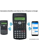 Calculadora científica Chat ao vivo e google search