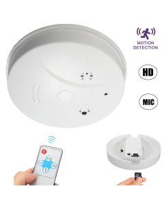 Detector De Fumaça Espiao Câmera Espiã Escondida Hd