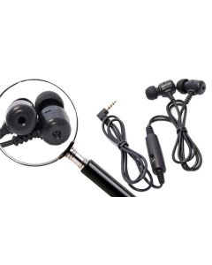 Fone de Ouvido Wired Covert Micro Câmera com DVR Law