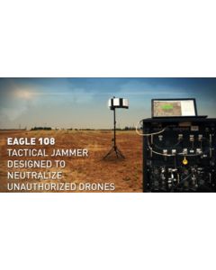 Modelo EAGLE108 - Sistema de Detecção e Bloqueio de Drones Made in ISRAEL