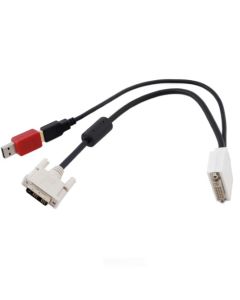 Cabo DVI para espionagem de computador Screenshots saver