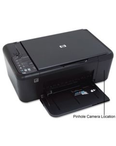 Impressora HP com Micro Câmera escondida / DVR e monitoramento remoto via Wi-Fi