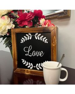 Câmera escondida moldura de madeira e visualização remota por Wi-Fi (bateria de espera de 60 dias)