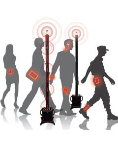 Portal para detecção de contrabando ferromagnético SH-Pro para instalações governamentais