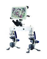 Microscópio de comparação forense Swift M3-F-BTW2 com câmera WiFi e tablet de 10"