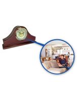 Micro Câmera escondida 4K relógio de lareira com Bonus Battery