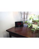 Rádio Relógio de Vigilância 4K Visão Noturna DVR 128GB MicroSD