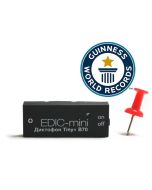 Spy Gravador Áudio Voice Ativator Recorder Edic-mini Tiny+ B70 150Hr 4GB