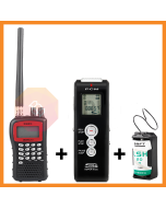 Kit de vigilância Wireless para espionagem Escuta, Scanner e gravador de voz