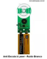 Anti Escuta à laser - Ruído Branco