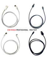 USBNinja Profissional - Cabo BadUSB de Elite com Controle Remoto via App