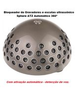 Bloqueador de gravadores e escutas ultrassônico Sphere ATZ Automático 360º