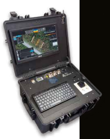STREKOZA - Drone com sistema completo para detecção à distância de dispositivo explosivo improvisado/ocultado controlado remotamente (rc led)